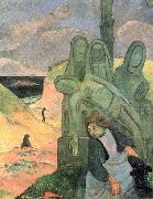 Paul Gauguin The Green Christ France oil painting artist